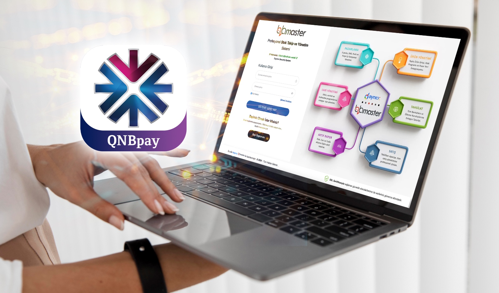 B2B Master Altyapısıyla QNBPay Entegrasyonumuz Hazır!